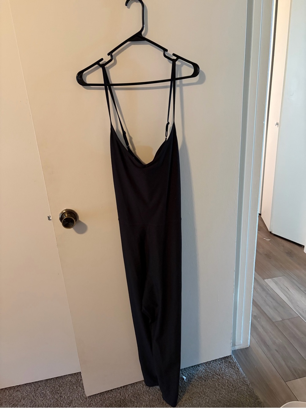 Old Navy Black Spaghetti Strap Jumpsuit